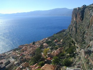 Panorama von Monevassia